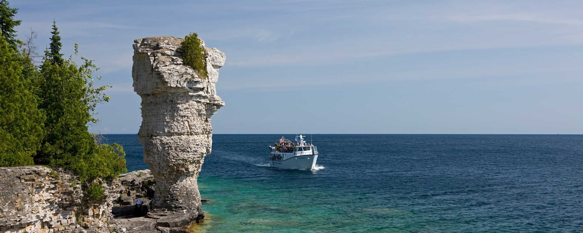 Flowerpot Island Is A Unique Ontario Island Getaway